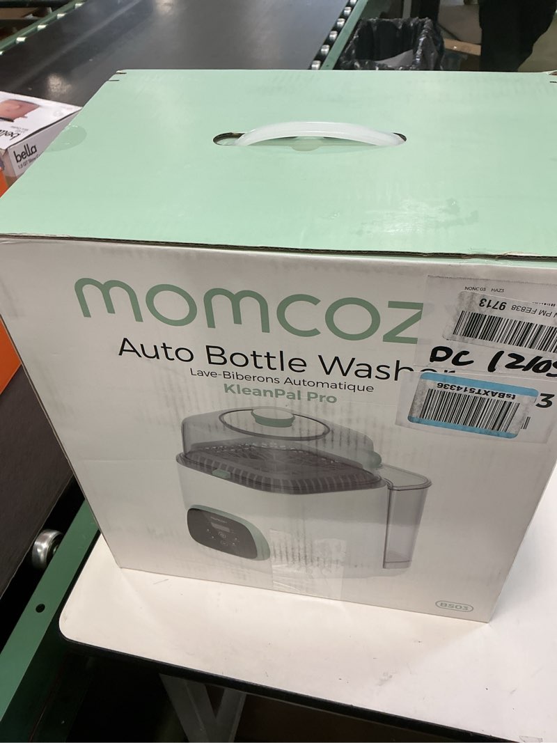 Condition photo showing New/Like New for Momcozy KleanPal Pro Baby Bottle Washer, Sterilizer & Dryer - All-in-One Cleaning Machine for Bottle