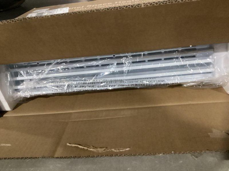 Condition photo showing Good Condition for 800W Plug-in Convection Electric Panel Wall Heaters for Indoor Use, Quiet Fan-Less Design, Freestanding/Wall Mount Space Heater with Adjustable Thermostat, 24H Timer, Digital Display(White)