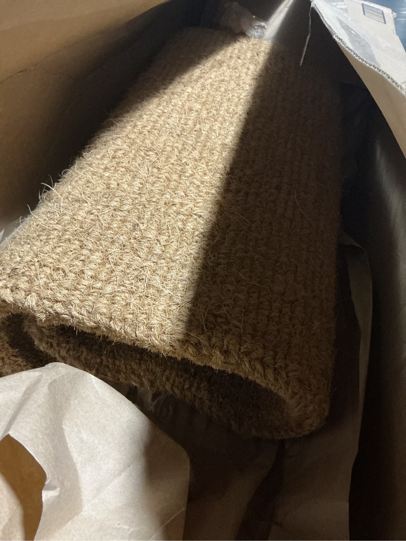 Condition photo showing Good Condition for imports decor coir doormat, plain coco, 22-inch by 36-inch