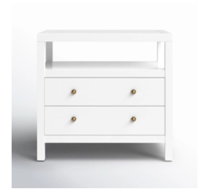 Celine 28" 2-Drawer Nightstand