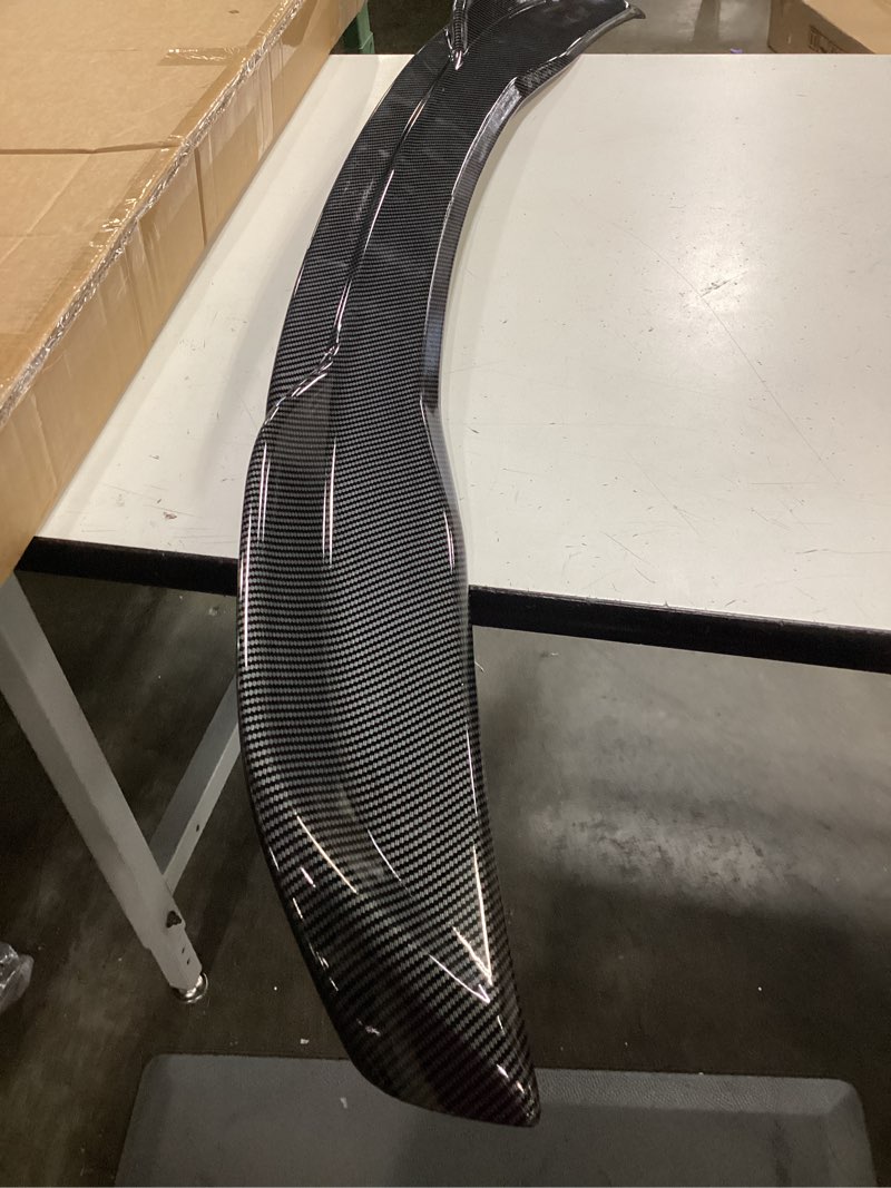 Condition photo showing Good Condition for khk g20 trunk spoiler, carbon fiber pattern car rear trunk tail spoiler, psm style rear wing spoiler fits for 2019-2024 bmw g20 3 series 330i m340i and g80 m3 all models 2020 2021 2022 2023 g20 g80 [19-25]carbon psm style