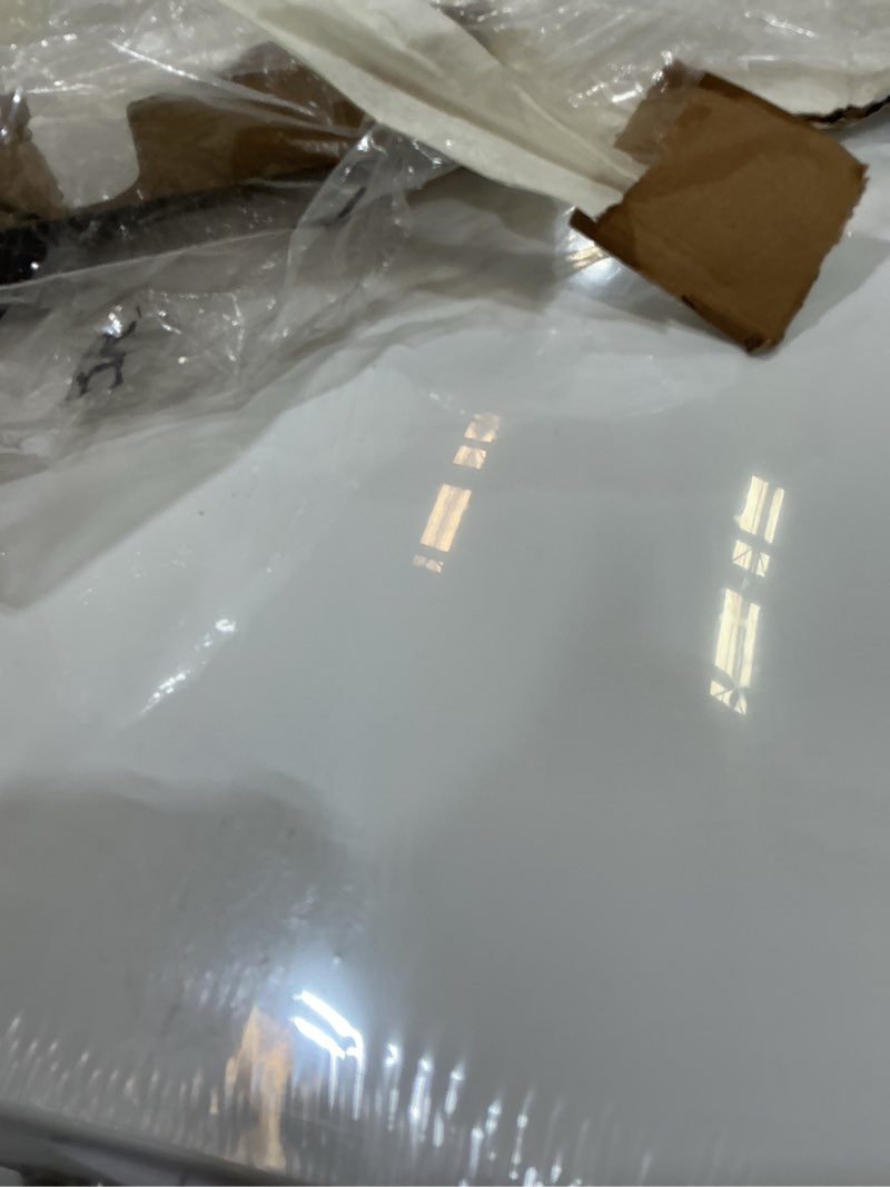 Condition photo showing New/Like New for elongated toilet seat, 18.5” soft/slow close oval (oblong) toilet seat for elongated toilets, no-slam quiet-close lid, easy-to-install & clean, durable never-loosen white plastic seat white elongated(oval)