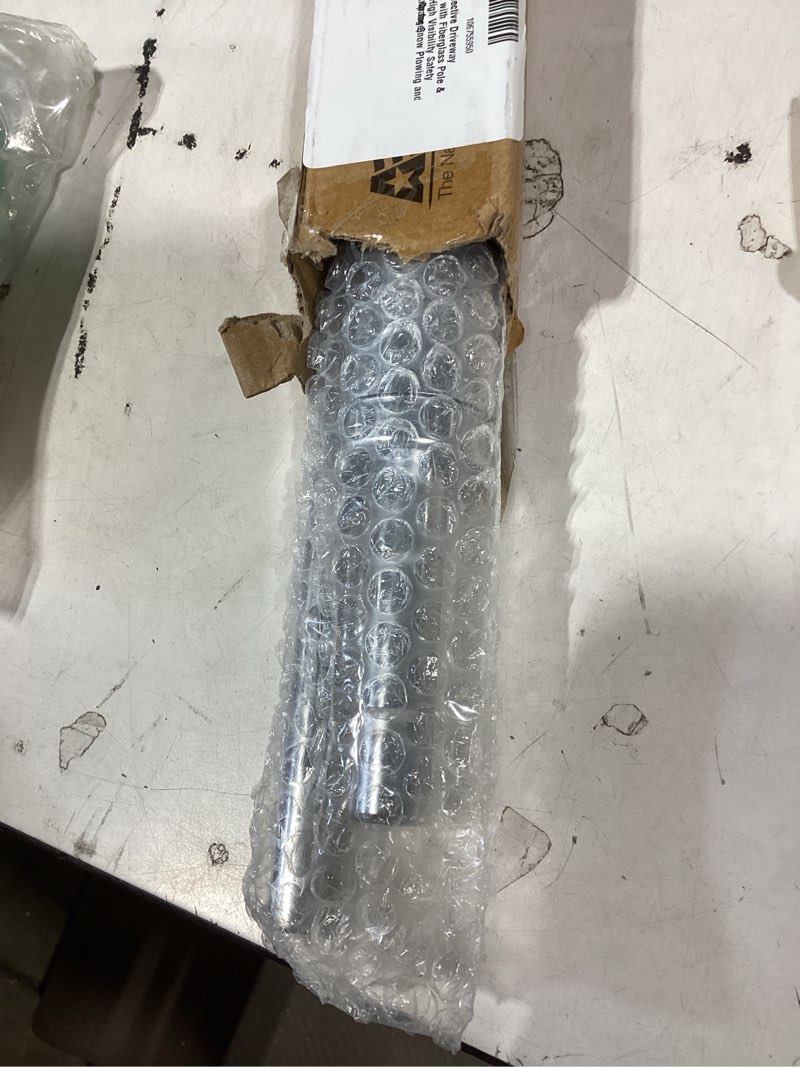 Condition photo showing Good Condition for forehogar fence post driver with handle,12lb hand post pounder,2.7 inches inner dia. pole rammer, farm wire fencing for t posts, metal fence stake and sign posts, black 12lb (2.7" opening) black