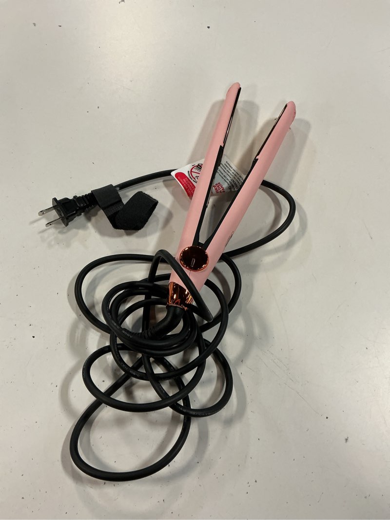 Condition photo showing Good Condition for tymo flat iron hair straightener and curler 2 in 1 with 10s fast heating, 1 inch professional titanium straightening curling iron with 32 adjustable temp and automatic shut off
