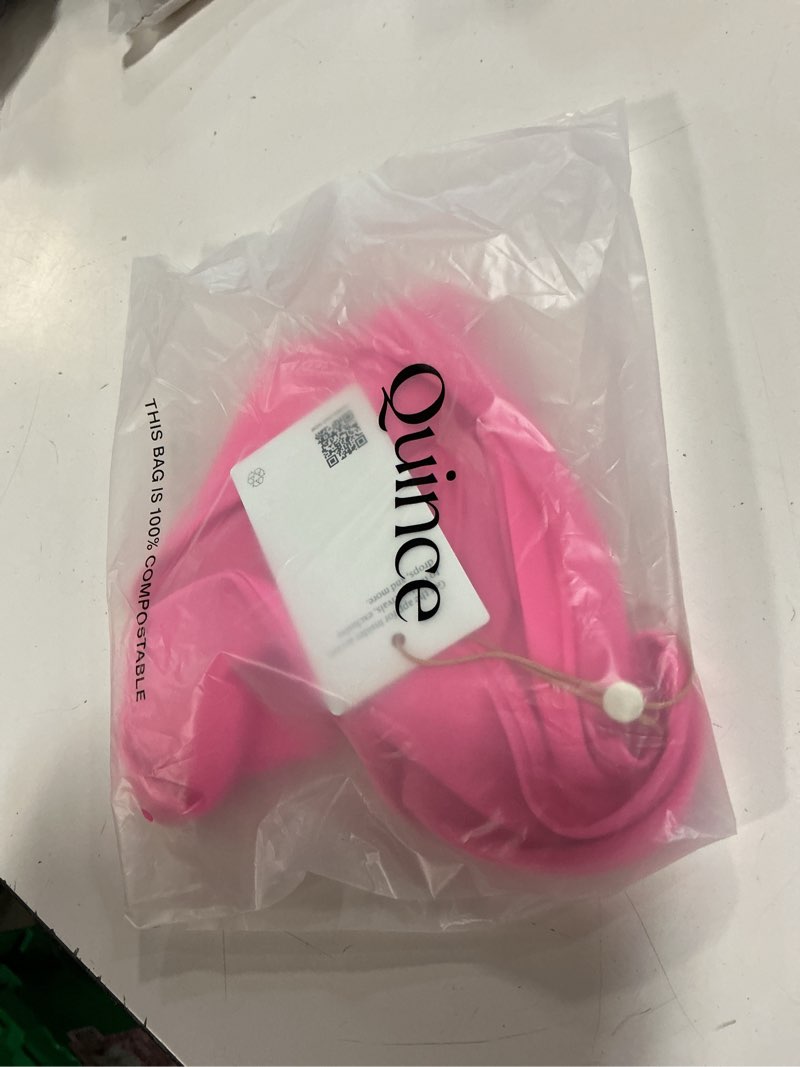 Condition photo showing New/Like New for italian low-rise bikini bottom, s, bubblegum pink