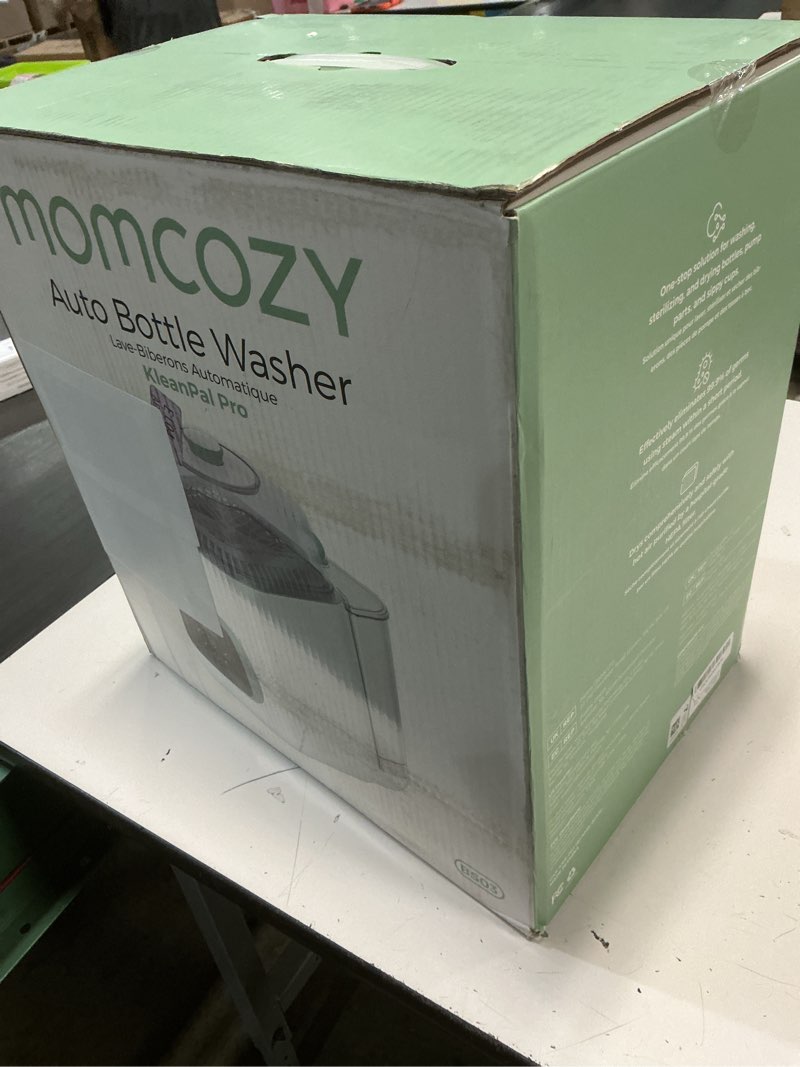 Condition photo showing New/Like New for momcozy kleanpal pro baby bottle washer, sterilizer & dryer - all-in-one cleaning machine for bottles, pump parts & baby essentials - time-saving & effortless care