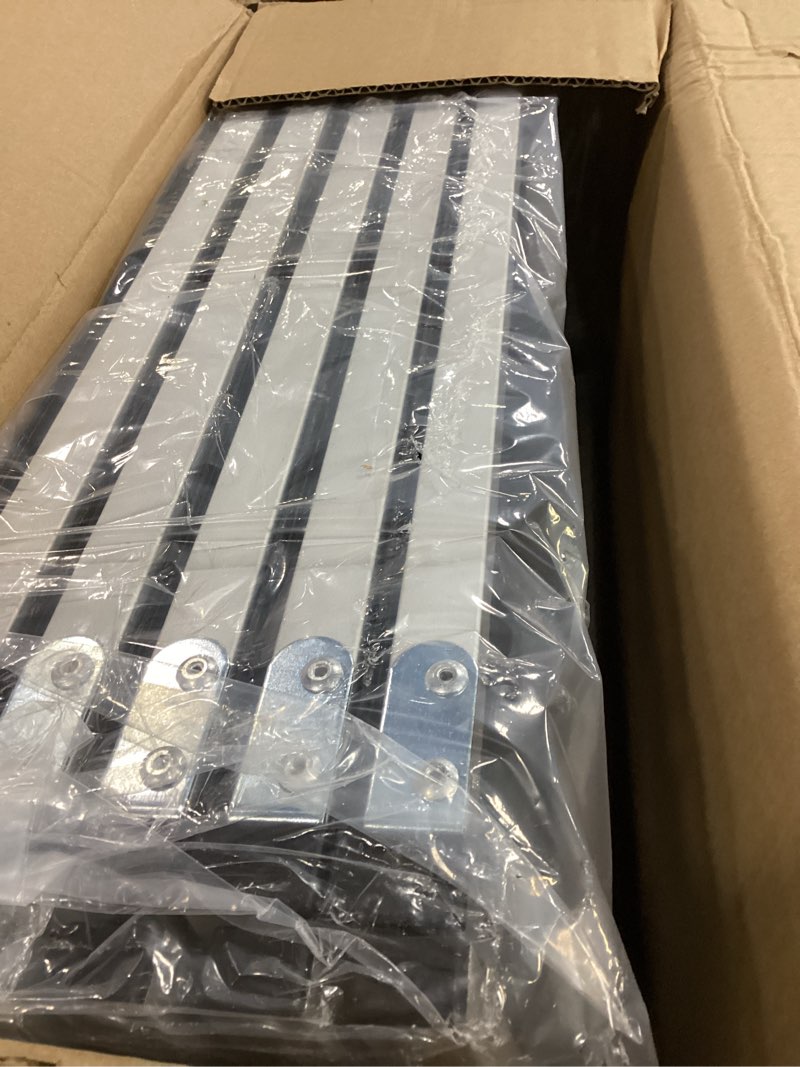 Condition photo showing New/Like New for Dog Stairs for Large Dogs - Extra-Wide 20-Inch Step 43-Inch 5-Step Extra Dog Steps Tall Designed for Oversized SUVs, Off-Road Vehicles, and Pickup Trucks 5-Steps Extra-Wide and Extra-Tall 20" W x 41-43" H