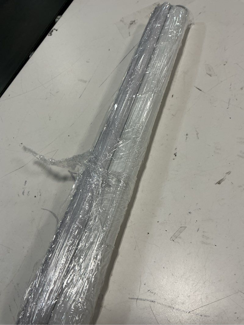 Condition photo showing As Is for chrisdowa cordless blackout roller shades for windows, thermal insulated uv protection pull down shades, total blackout window blinds for home, office, bedroom, door (22" w x 72" h, white) 22"w x 72"h white