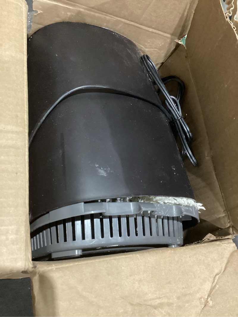 Condition photo showing As Is for Homedics Deluxe Ultrasonic Humidifier for Large Rooms, Warm or Cool Mist, UV-C Technology, 1.5-Gallon Top Fill Tank, Smart Digital Programmable Humidistat, Home Dry Air Relief, Aromatherapy