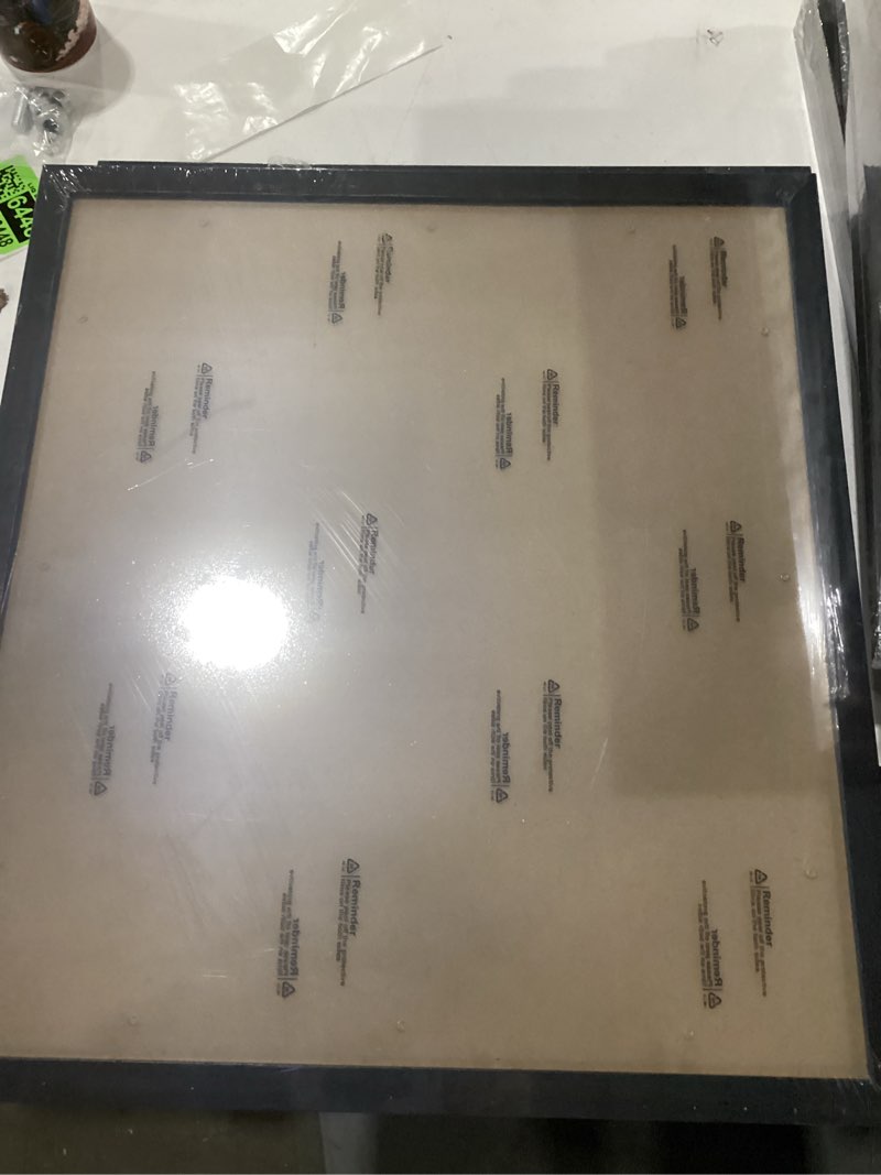 Condition photo showing New/Like New for A PLUS MAX 18x20 Picture Frame Set of 3, Black Engineered Wood Frame for 18 x 20 Inch Picture Poster