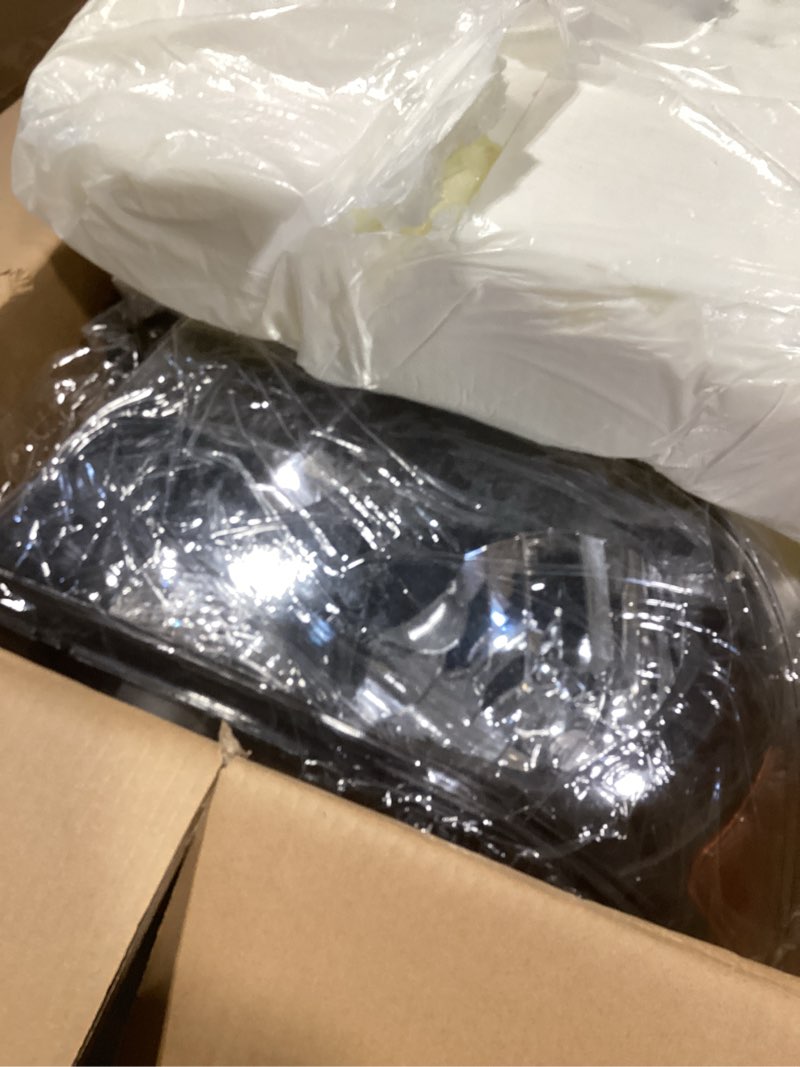 Condition photo showing New/Like New for Headlights Assembly Compatible with DODGE RAM 2002-2005 55077121AF 55077120AF 55077121AG 55077120AG Left Right Driver Passenger Side Clear lens Chrome Housing Amber Reflector 2002-2005 DODGE RAM Clear