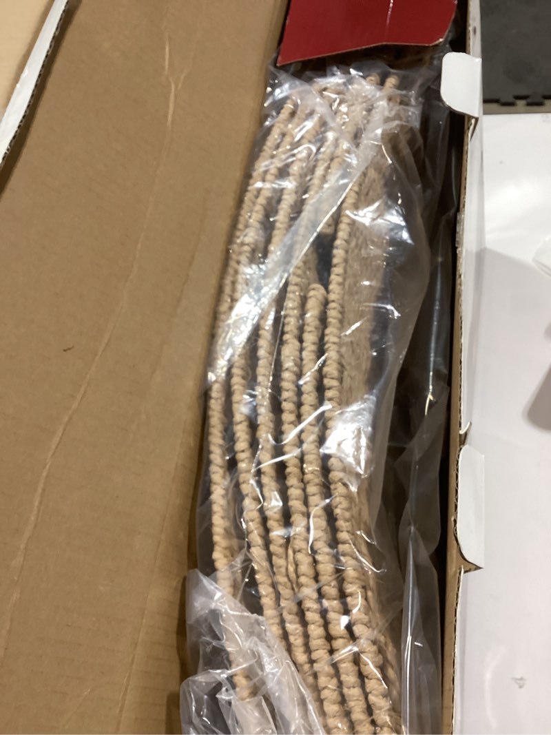 Condition photo showing New/Like New for CENBOSS Rattan Christmas Tree Collar, Wicker Tree Skirt & Stand Base Cover (Brown Wash, 24 inch) Brown Wash 24 inch