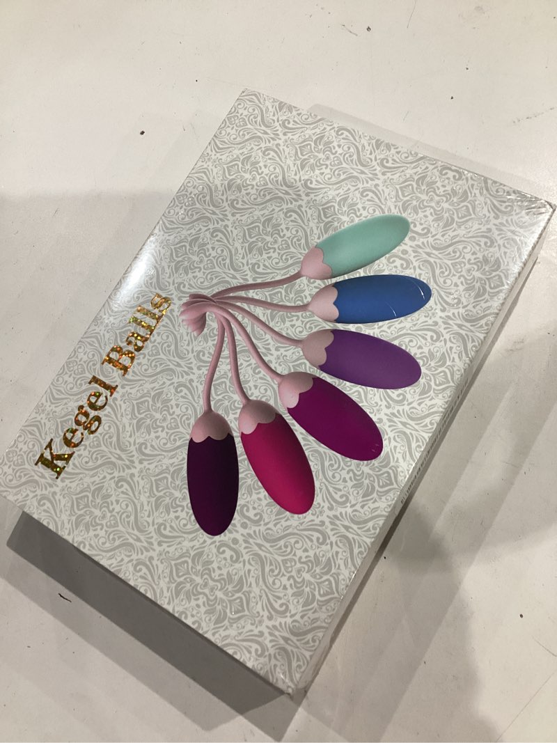 Condition photo showing Good Condition for FENHUA Kegel Exercise System–Pelvic Floor Strengthening- Set of 6 Premium Silicone Kegel Exercise Weights & Control with Training Kit for Women: Beginners & Advanced