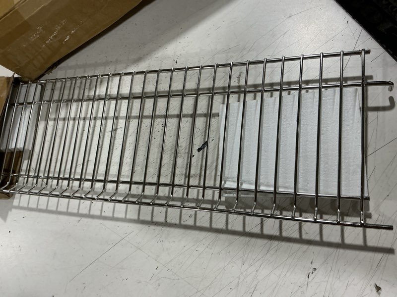 Condition photo showing Good Condition for hisencn grill warming rack for nexgrill 720-0888 720-0888s 720-0830x 720-0830xf 720-1008, 25.7"l x 7.2"w warming upper rack for nexgrill replacement parts 5 burner grill, stainless steel top rack 25’’l-for 5 burner