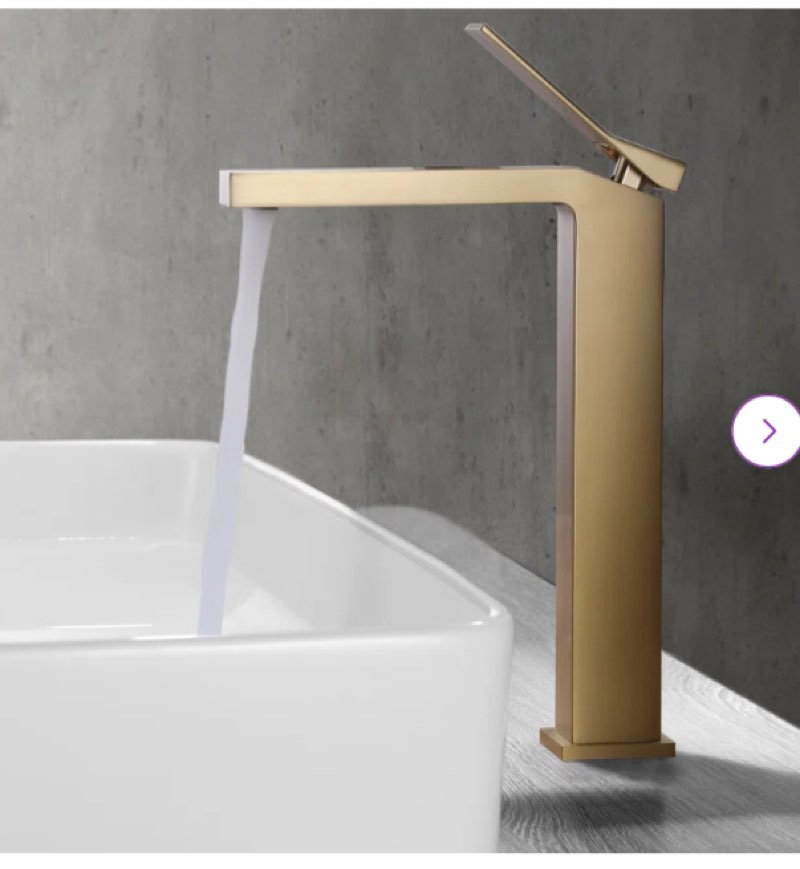 AGLYJ0045 11.7" Solid Brass Single Handle Vessel Sink Bathroom Faucet with Drain Assembly 