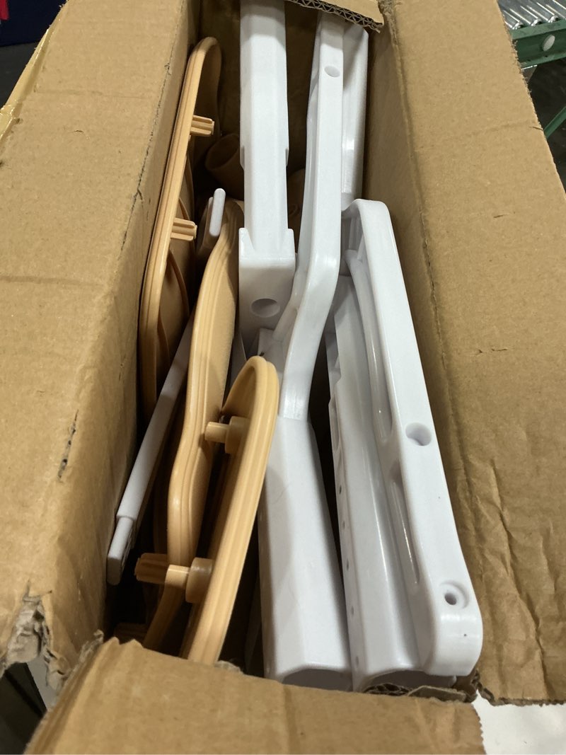 Condition photo showing Good Condition for Adjustable Kid Chairs Indoor 3 Level Adjustable Suitable for Children Age 2-6. Maximum load-bearing 220LBS Suitable for Family Classroom and Nursery Child Seat Set (2-Pack-Beige) Beige(2 Chair)