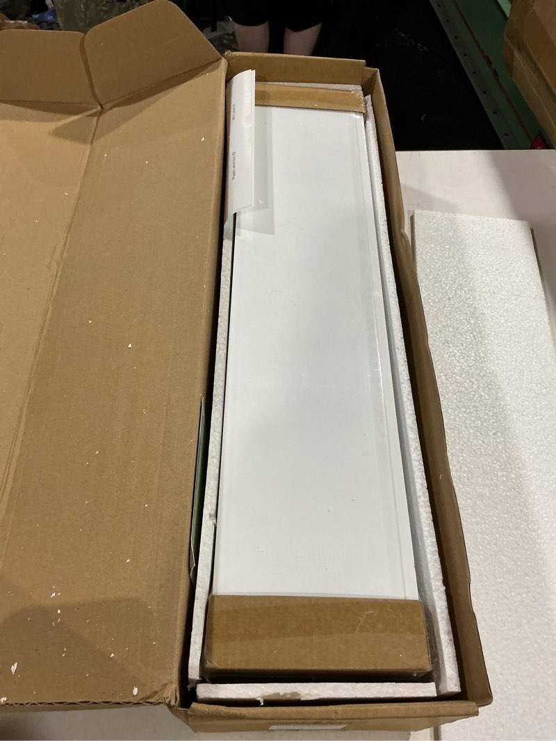 Condition photo showing Good Condition for shario nursery book shelves, 4-pack white floating shelves for wall kids, scalloped shelves, wall book shelves for bedroom kids, toddler room, baby room, nursery decor 23 inches white