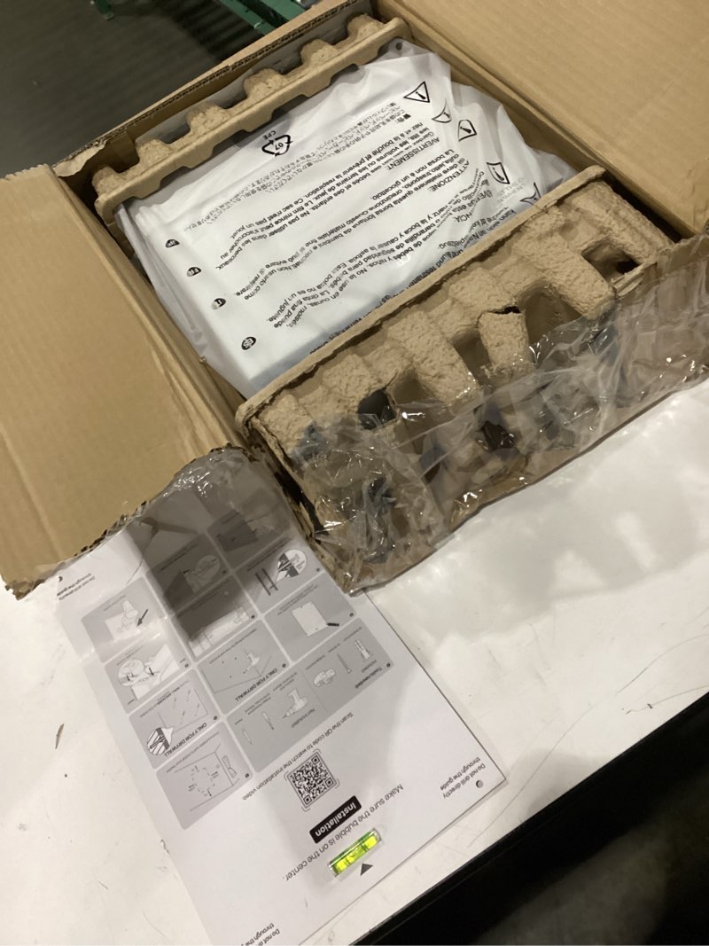 Condition photo showing As Is for Dreo Smart Wall Heater, IP24 Easy-mounted PTC Space Heater for Indoor Use, 30° Oscillation, Adjustable Thermostat, Remote Control, Works with Alexa, 24H Timer, Electric Heater for Bedroom, Office Standard White