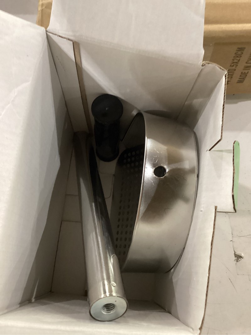 Condition photo showing As Is for cat litter scoop deep shovel,detachable long handle litter scooper,round | metal cat litter scoop, stainless steel cat litter scoop, kitten pooper lifter, kitty metal scooper with holder