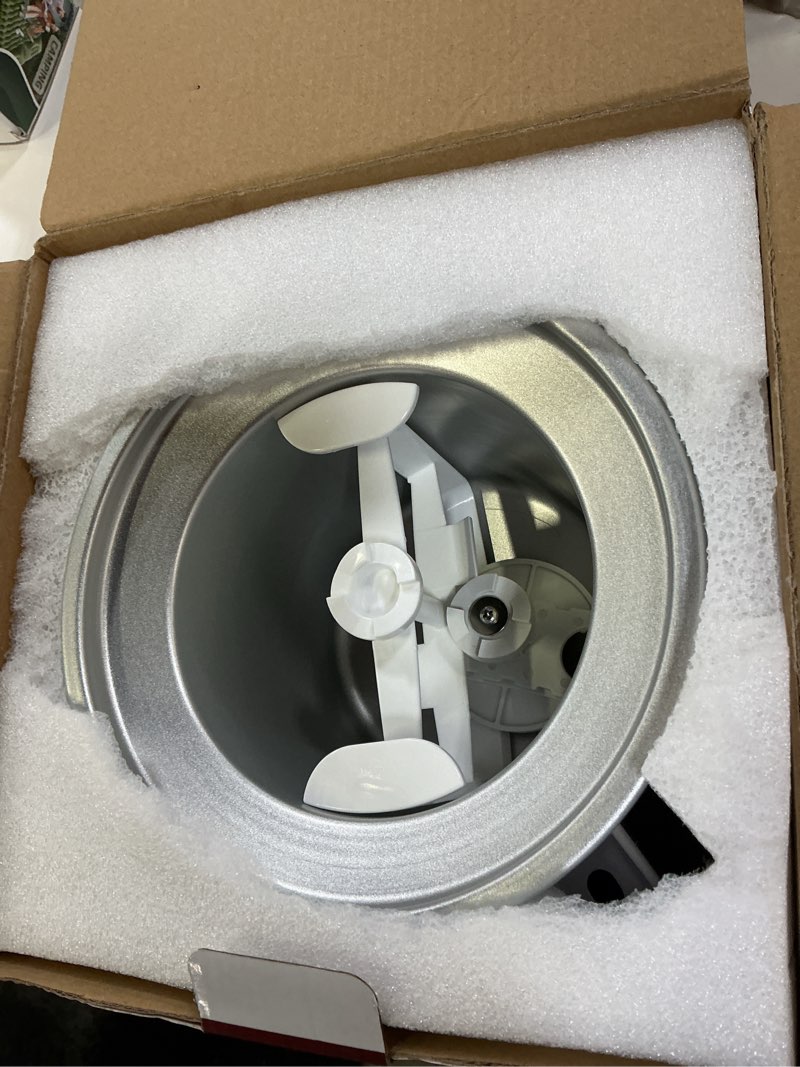 Condition photo showing Good Condition for ice cream maker attachment for kitchenaid stand mixer, ice cream bowl compatible with 4.5qt and larger stand mixers, ice cream & sorbet gelato maker attachment, 2 quart, white icm-ka-white