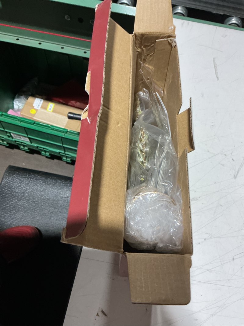 Condition photo showing New/Like New for Christmas Tree Topper, Gold 9“ RGB Color Change Lighted Christmas Tree Star Topper, App Remote Control DIY Scene Mode Timer Dimmable, USB Xmas Topper for Christmas Tree Holiday Party Gift Decorations