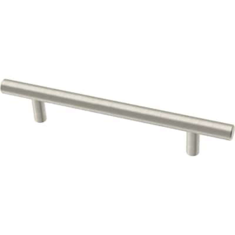  Origin 21 Axel 5-1/16-in , 128mm Center to Center Solid Stainless Steel Cylindrical Bar Drawer Pull