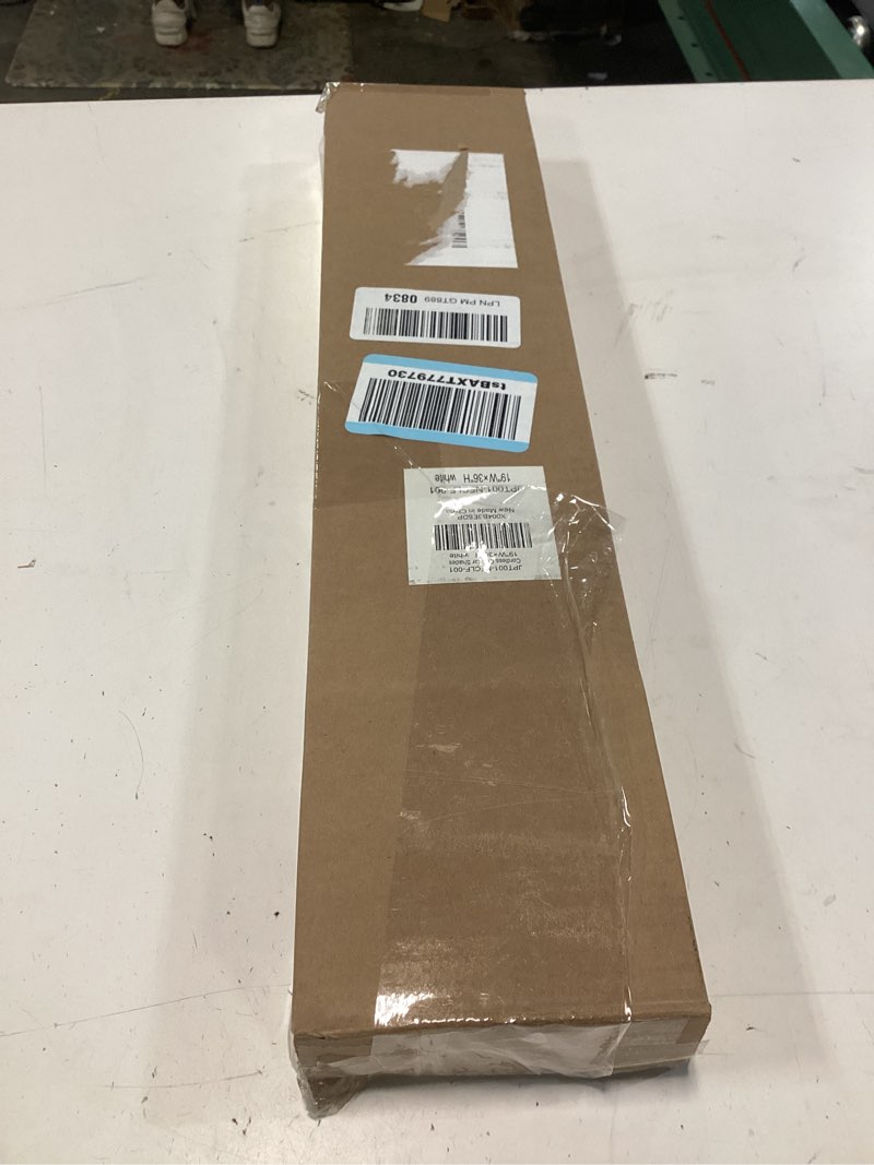 Condition photo showing New/Like New for lazblinds no tools no drill cordless cellular shades, light filtering honeycomb shades for home, thermal insulation blinds for windows, 19" w x 36" h, white light filtering-white 19" w x 36" h