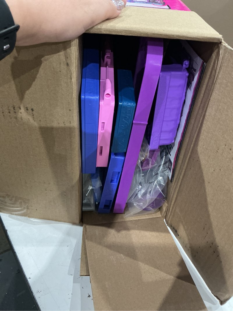 Condition photo showing Good Condition for monster high boo-tique hotel doll house, foldable playset with spooky surprises in every room and 13+ pieces including furniture and accessories