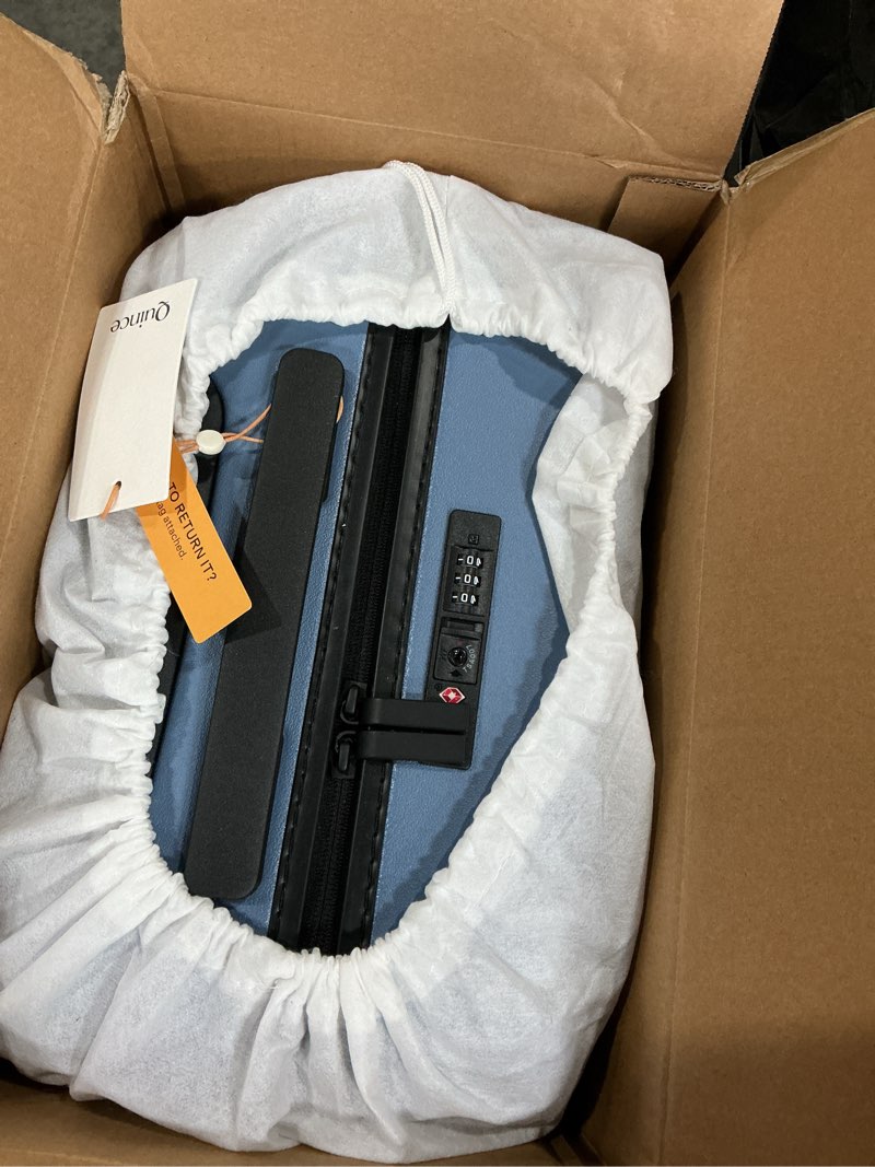 Condition photo showing New/Like New for Small Carry-On Suitcase, Blue(one size :20 inch)