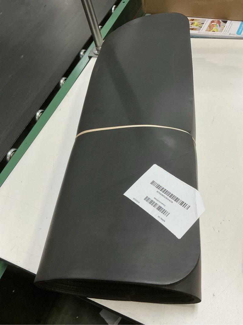 Condition photo showing Good Condition for Yoga Mat Non Slip NBR Extra Thick Yoga Mat, 72"L x 32"/24"W x 0.6"/0.4"TH (185cm x 80cm/61cm x 15mm/10mm), Anti-Tear Exercise Mat with Carrying Strap and Bag, Workout Mats for Yoga, Pilates Black 72*24*0.4 Inches