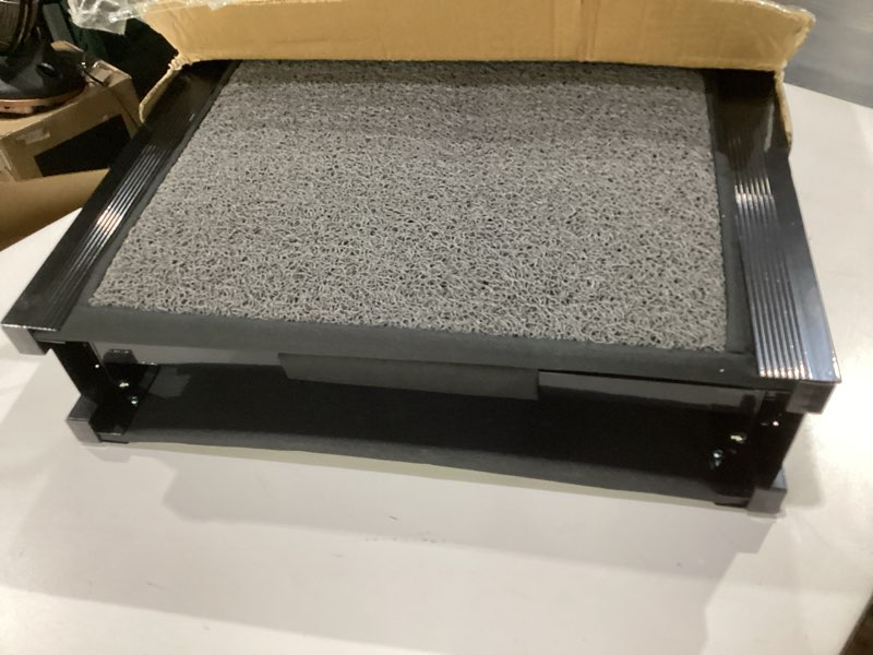 Condition photo showing Good Condition for petthem upgraded dog ramp for car 63" long & 19.7" wider portable dog ramps for large dogs with non-slip rug surface for suv car & truck, up to 250lbs upgraded 63'' l x 19.7" w