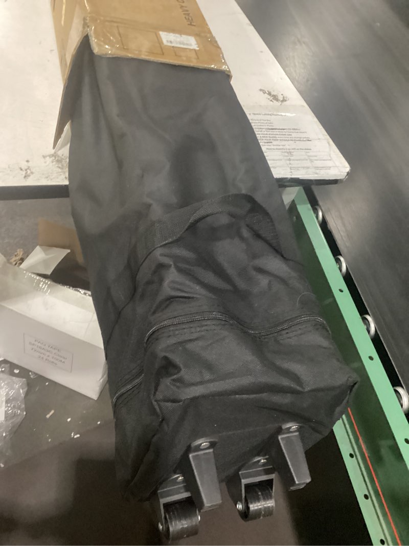 Condition photo showing New/Like New for mastercanopy portable pop up canopy tent with large base (12x12,black) black 12x12base 10x10 top tent