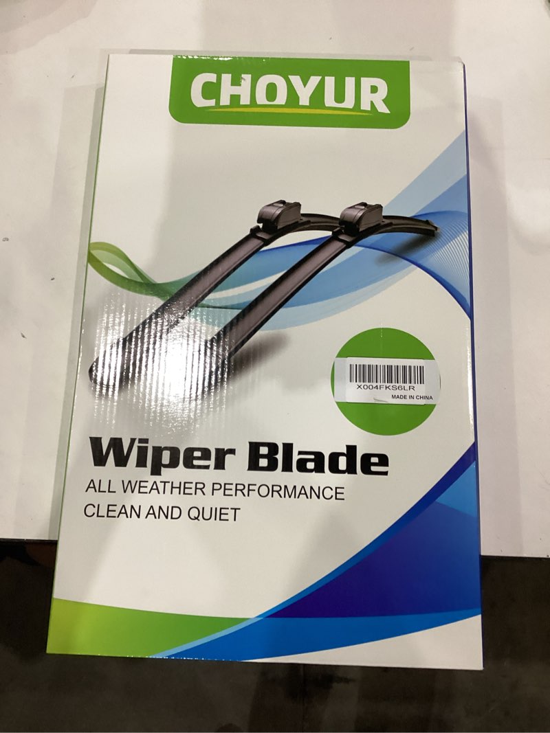 Condition photo showing As Is for Windshield Wipers Type-G 24"+14" All-Season Blades,Universal Fit for Most Vehicles (pack of 2) 24"+14"(Pair for Front Windshield)