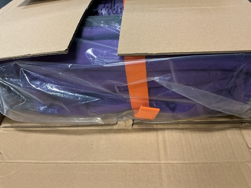 Condition photo showing New/Like New for Goloni Ski Bag with Wheels,Padded Snowboard Bag for Air Travel,600D Waterproof Fabric,Foldable Snow Bag Fits 2 Pairs Skis 190cm Purple