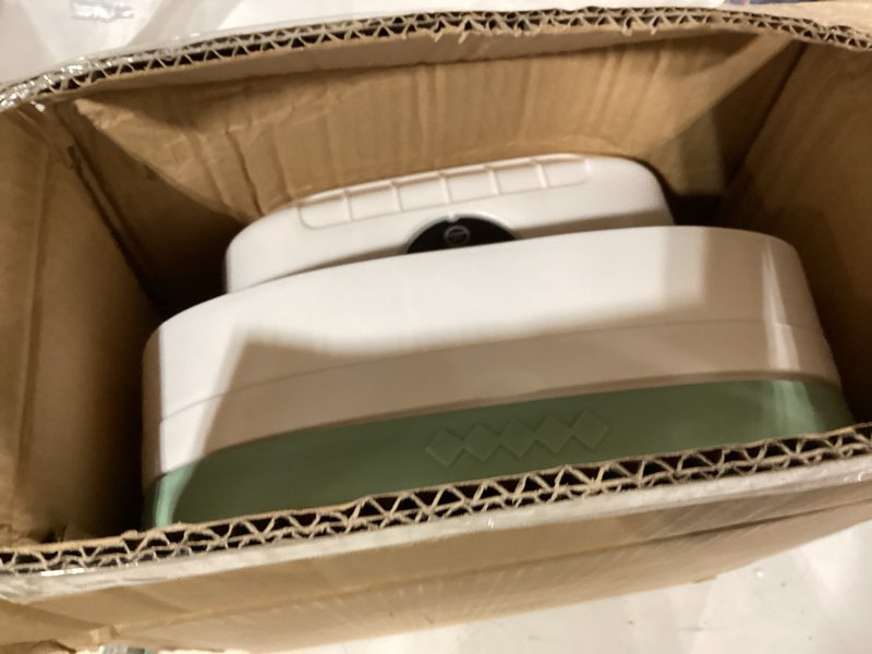 Condition photo showing Good Condition for portable washing machine, 16l mini foldable washer with spin basket, 3 cleaning modes & deep cleaning small compact laundry machine of small clothes for apartments, dormitories, home, rv, travel green 16l green