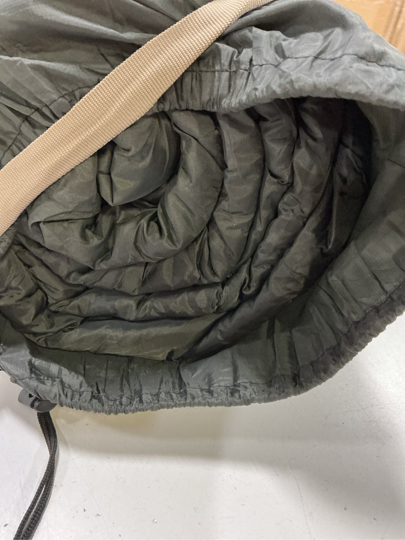 Condition photo showing Good Condition for 3-4 season sleeping bag for adults & kids, lightweight warm cold weather camping bag with waterproof compression sack – portable for hiking, backpacking, traveling & outdoor adventures dark grey 87*30