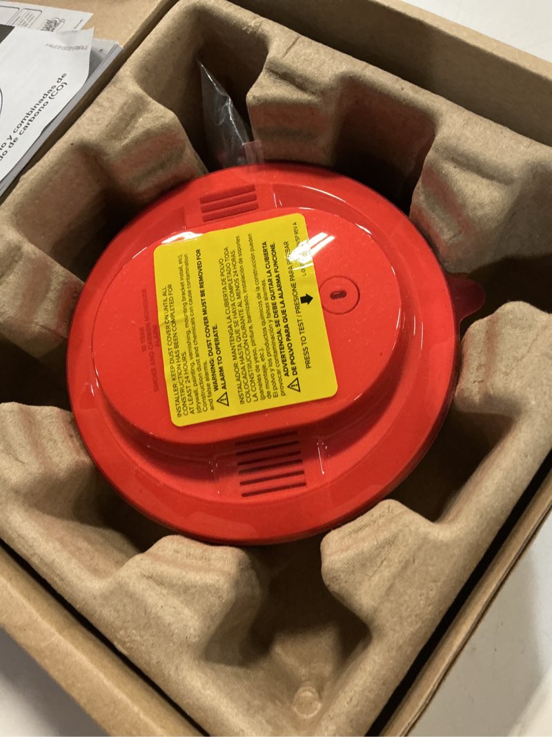 Condition photo showing Good Condition for kidde smoke and carbon monoxide detector, 10-year battery powered, with voice alerts, led status lights, 85 db alarm, 5 inches, 30cud10-v, 1 pack 1 pack 10th edition