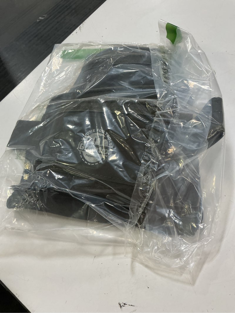 Condition photo showing Good Condition for graintex ss2466 :: 10 pocket nail & tool pouch hunter green color suede leather with 2” webbing belt for constructors, electricians, plumbers, handymen