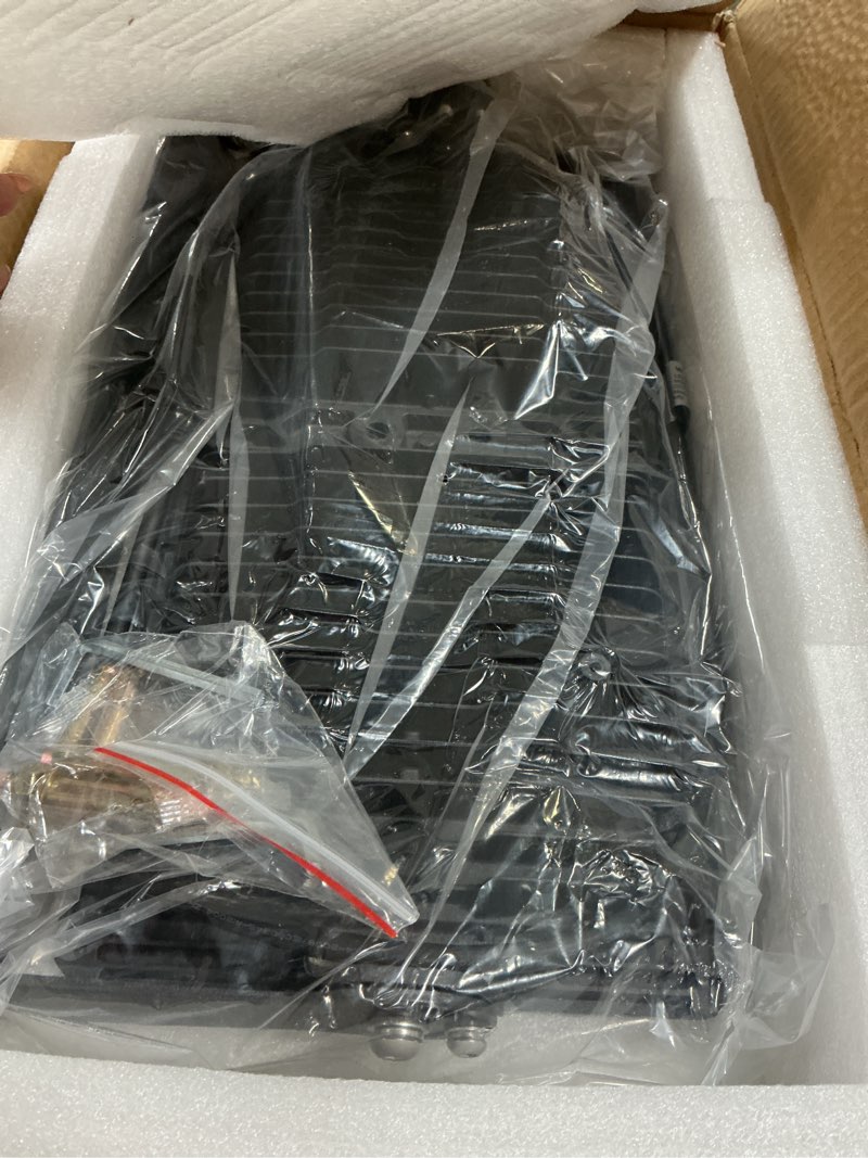 Condition photo showing Good Condition for 200W LED Stadium Light, 20000LM Super Bright Outdoor Flood Light with Adjustable Lighting Angle 6500K Daylight IP66 Waterproof Floodlight for Garage, Garden, Lawn, Yard, Parking Lot 200.0 Watts