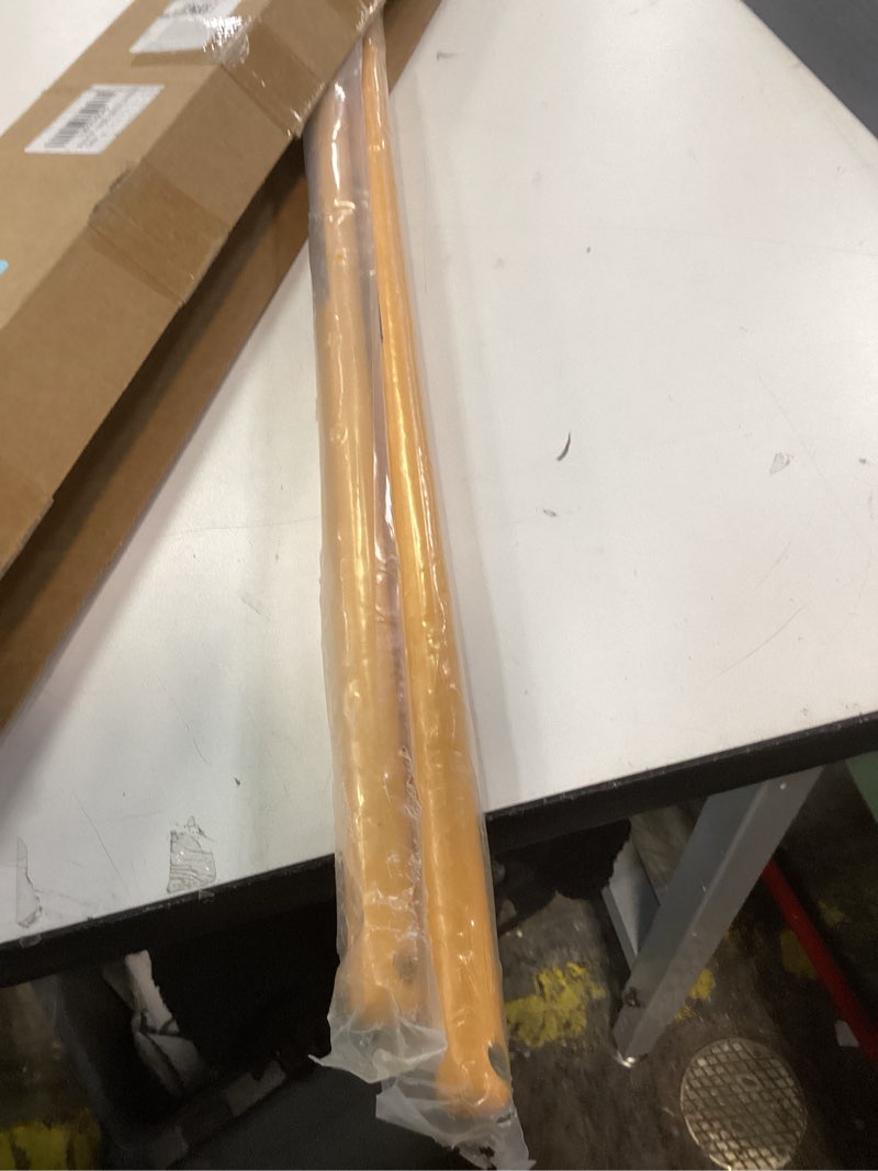 Condition photo showing Good Condition for 32 Inch Heavy Duty Tire Spoon Bars, 2 Pack 3/4 in(STK) Solid Steel Tire Irons for Mounting & Demounting Tires, Professional Tire Changing Tools for Truck, SUV& Semi Tires, Non-Slip Grip(Yellow) Yellow - 2 Pack