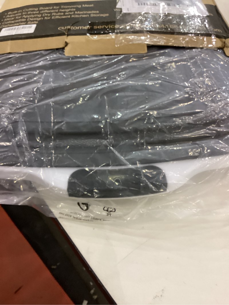 XUDAKAIXIN Collapsible BBQ Prep Tub for Meal Prep, Marinating, and Food Storage - Includes Cutting B