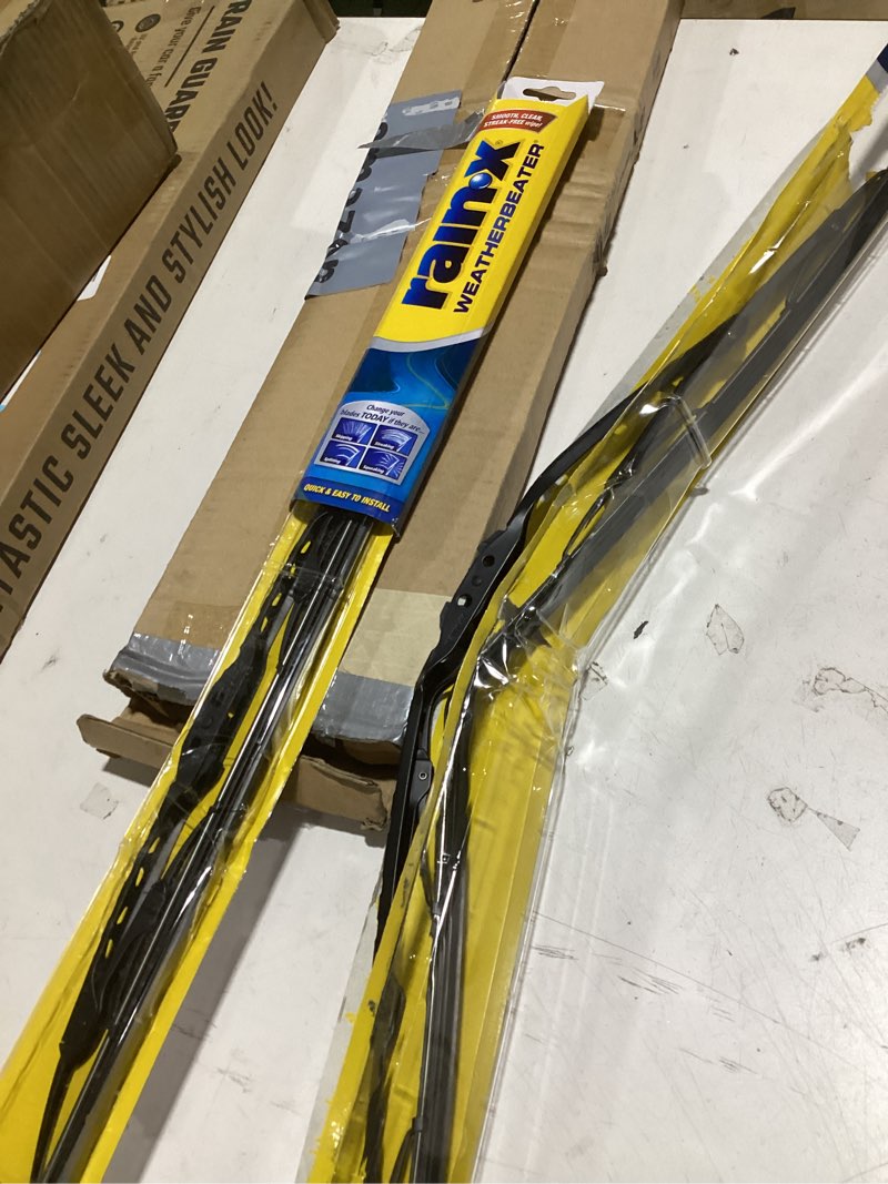 Condition photo showing As Is for rain-x rx30226 weatherbeater wiper blades, 26" windshield wipers (pack of 1), automotive replacement windshield wiper blades that meet or exceed oem quality and durability standards 26" pack of 1