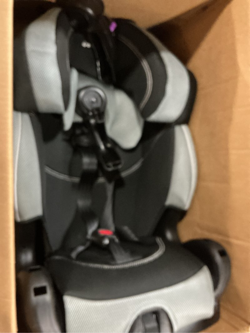 Condition photo showing Good Condition for evenflo chase lx harnessed booster car seat (jameson gray) new evenflo chase lx harnessed booster car seat