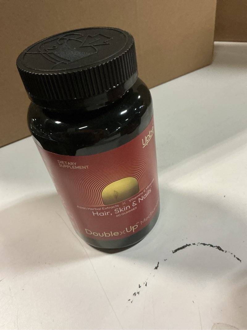 Condition photo showing Good Condition for Hair Skin & Nails Gummies - 6000 mcg Biotin Vitamins & Minerals Supplement - Plant-Based, Vegetarian, No Artificial Flavors - Ginseng Herbs Gummy - 60ct(best 05/2027)