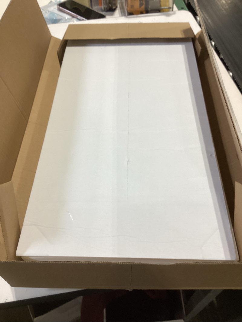 Condition photo showing Good Condition for haimin wall panels peel and stick 20 pieces 23.6x11.8in (38.7 sq. ft. coverage) lightweight backsplash marble look tile?not real marble, ideal for kitchen bathrooms living rooms bedrooms (white-jsb)