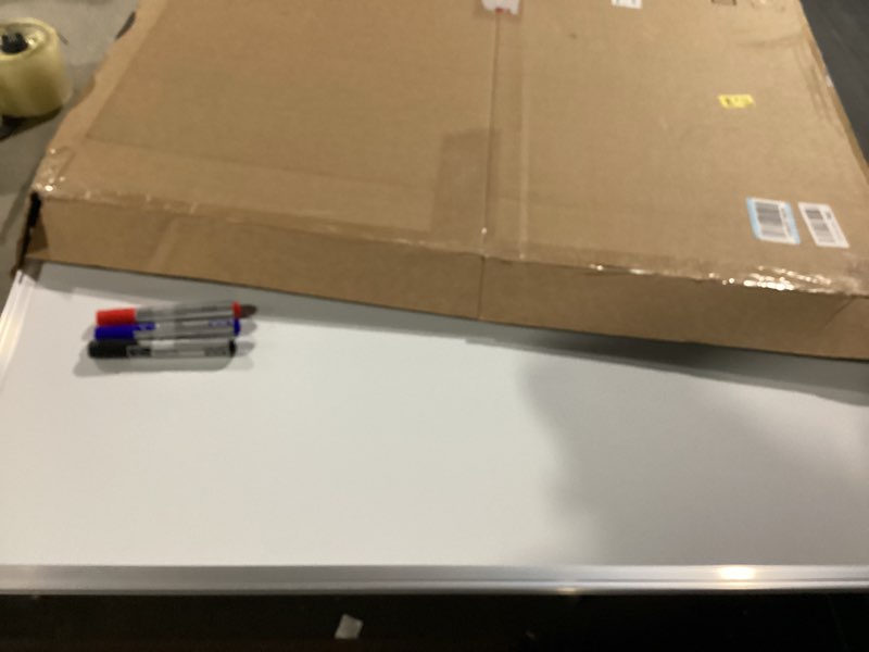 Condition photo showing New/Like New for Easel Whiteboard - Magnetic Portable Dry Erase 36 x 24 Tripod Height Adjustable, 3' x 2' Flipchart Easel Stand White Board for Office or Teaching at Home & Classroom (36x24 White)