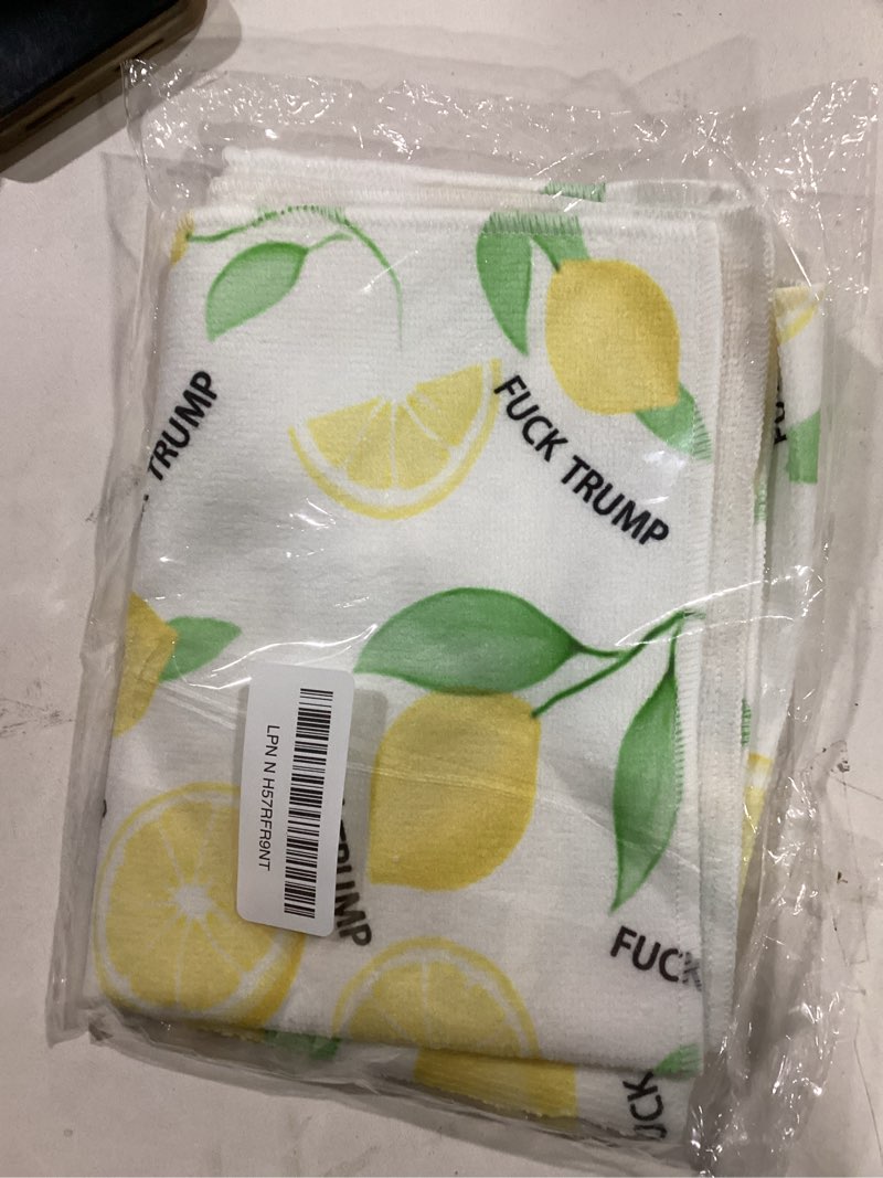 Bivpreom F*ck Trump Tea Towel?Fdt Dish Towel?Anti Trump Gifts