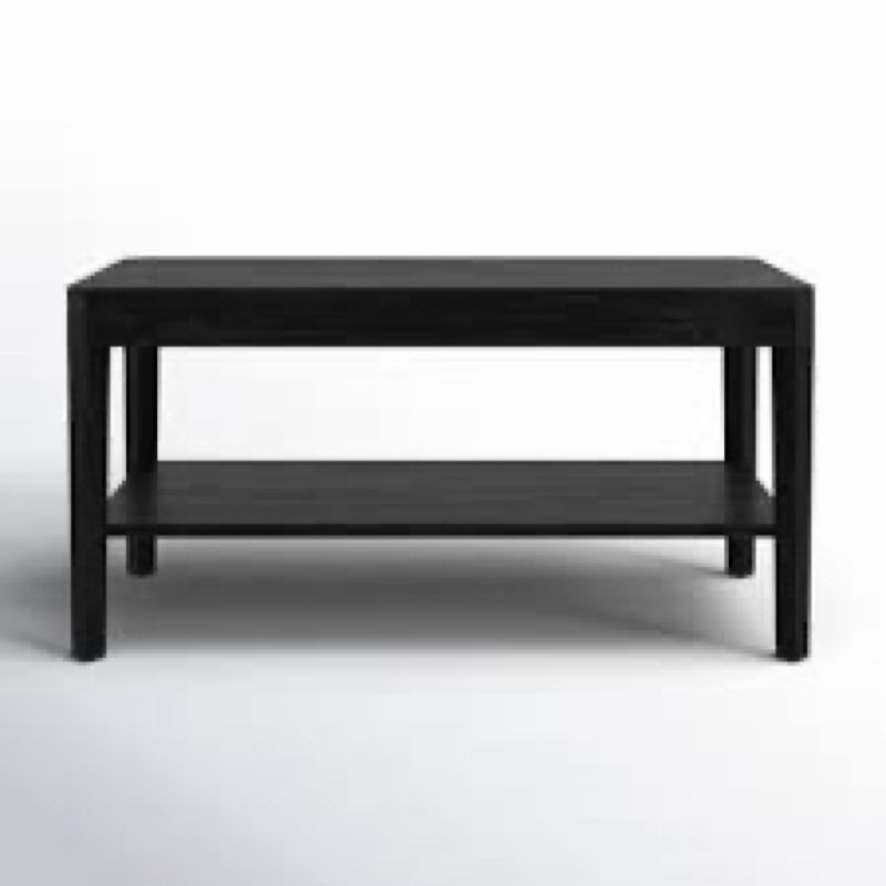 Ardentown Solid Wood Frame Coffee Table with Storage