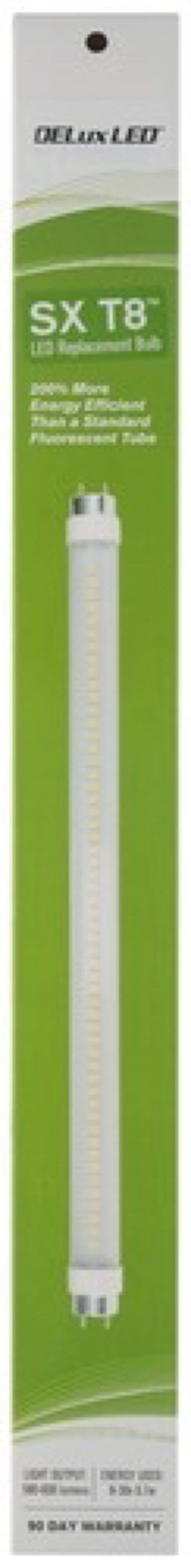 AP Products 016-781T8 921 Delux Series G13 Base 810 lm T8 LED Bulb