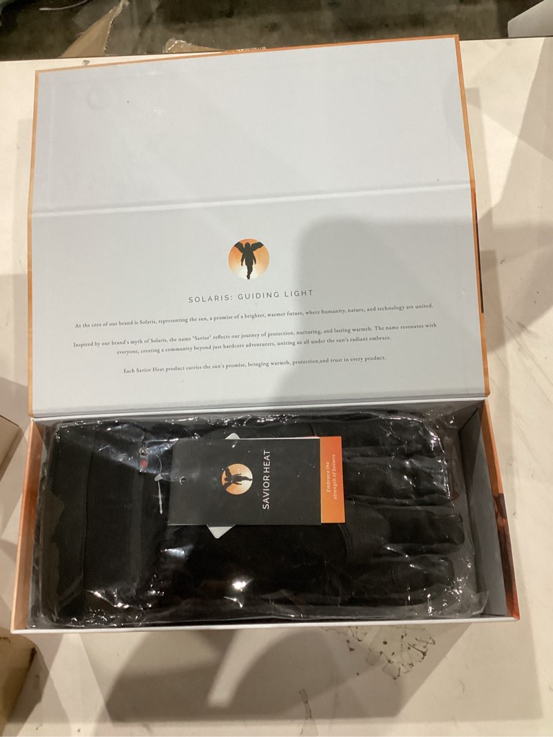 Condition photo showing New/Like New for SAVIOR HEAT 3.0 Heated Ski Gloves for Men&Women,7.4V 3000mAh Anti-Freeze Battery, PD Fast Charging&Bluetooth APP Control,Waterproof Goat Leather,3M Thinsulate for Skiing Motorcycle BLACK X-Large